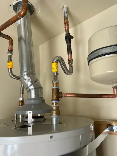 Water heater installation and plumbing repair in Westchase